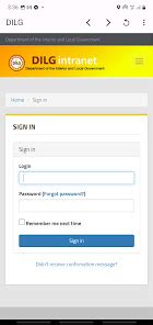 dilg intranet login|Sign in .